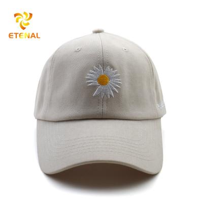 China 100% Cotton JOINT Dad Hats Metal Buckle Baseball Caps Custom Embroidery Logo for sale