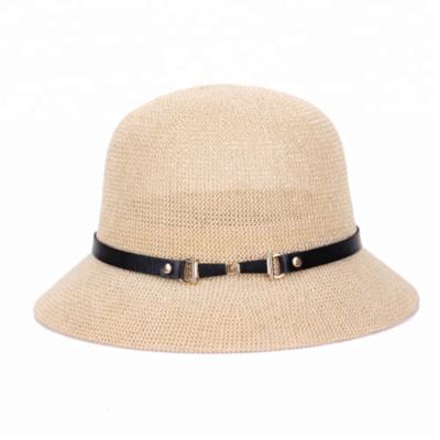 China Character Fashion Women Straw Hat Beach Lady Straw Hat for sale