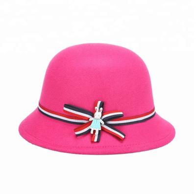 China Character 5% OFF 2019 Fashion Baby Bucket Hat Children Custom Felted Hat Bucket Hat for sale