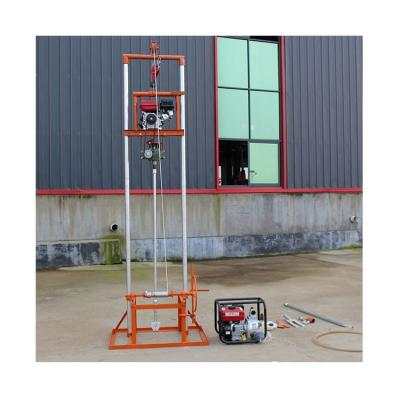 China Construction worksÂ   Competitive Price Custom Gasoline Small Drill Machine For Water Well Drilling for sale