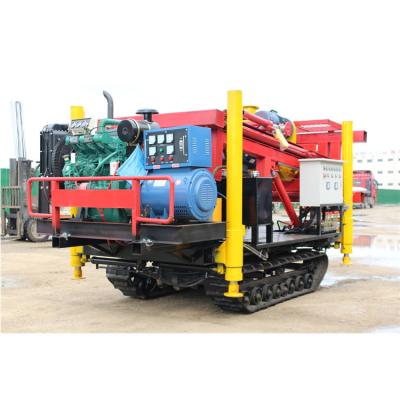 China Construction worksÂ   Factory Wholesale Price 150M Crawler Track Mounted Horizontal Directional Deep Water Well Drilling Rig for sale