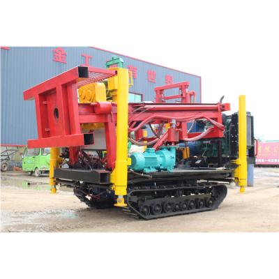 China Construction worksÂ   Low Cost Small 150M Borehole Truck Water Good Drilling Rig Machine With Hydraulic Track Compressor for sale