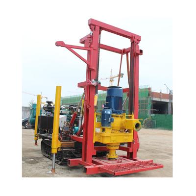 China Construction worksÂ   Fast Shipping Rolled Drilling Rigs Hydraulic Power Pump Water Well Rotary Drilling Machine for sale