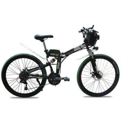 China Carbon Steel 2021 New Most Popular 24 Inch Mountain Folding Road Bike Electric Carbon E Bike Bicicleta Electrica for sale