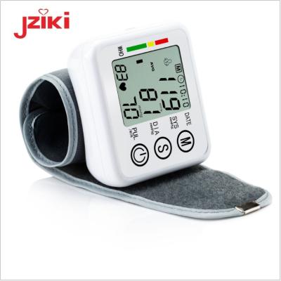 China blood pressure check & Heart Rate Measuring JZIKI Digital Electronic Wrist Tensiometro Blood Pressure Monitor Watch Heart Rate Automatic Medical Blood Pressure Monitor zu verkaufen