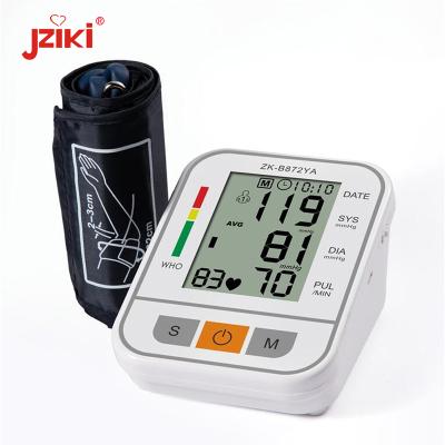 China Field JZIKI Medical Electronic Home Medical Devices Digital Blood Pressure Monitor Arm Style zu verkaufen