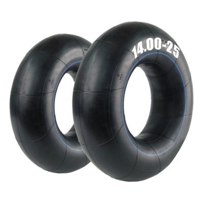 China Good Truck Price Inner Tube 14.00R25 Dump Truck Tire Tube For OTR Tire for sale