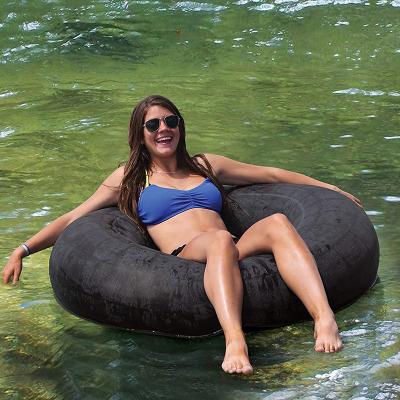 China Women's Factory Wholesale Inflatable Circle Circle Pool Tire Inflatable Swim Ring Floating Tube for sale