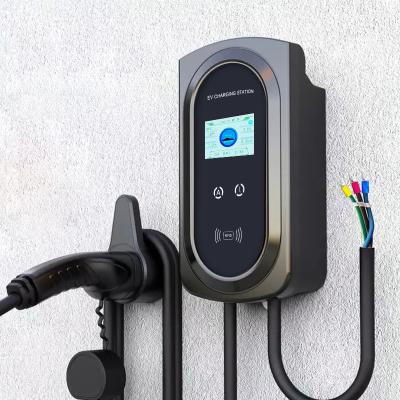 China Screen Display EV Charger Charging Station 62196-2 Wall Mounted Charging Stations For Electric Vehicle for sale