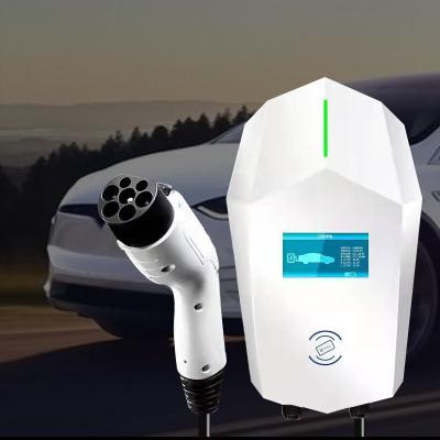 China 7kw 11kw 22kw Electric Vehicle New Energy Wallbox Electric Vehicles EV Charging Station Fast Charging Type - 2 Ev Charger for sale