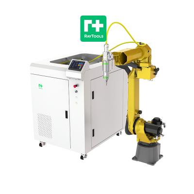 China Laser CUTTING RayTools laser cutting robot arm 6 axis 3d laser cutting robot for sale