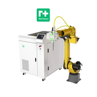 China Building Material Shops RayTools 6 Axis Automatic Laser Welding Machine 1000w Fiber Laser Welding Machine Price for sale