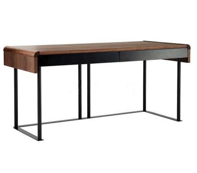 China Modern Simple PANEL Hardware Desk With Drawer Designer Leisure Furniture Computer Desk for sale