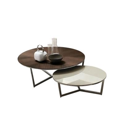 China Modern simple round coffee table designer living room marble coffee table furniture for sale