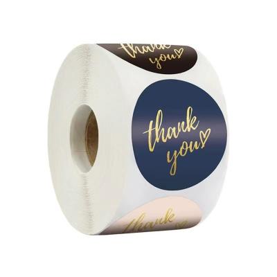 China Decorative Sticker Stickers custom thank you the label stickers thank you for your business stickers 1.5