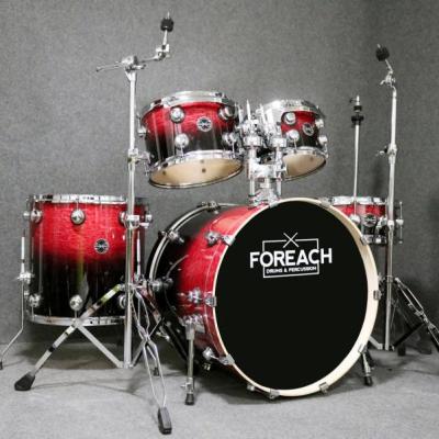 China Other Hot Sale FOREACH Lacquer Drum Set Drum Kit for sale