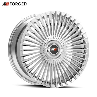 China Aluminum Alloy 6060-T6 Manganese Chrome Forged 21 22 23 24 Inch 26 Forged Wheels For Rover Rolls Royce Mercedes Benz S Class S63 GLS600 G63 AMG Wheels for sale