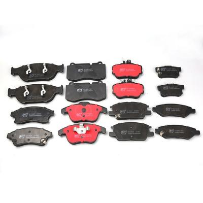 China Disc Brake System China Manufacturer Auto Brake System Ceramic Metallic Brake Pads Low For Golf Strada for sale