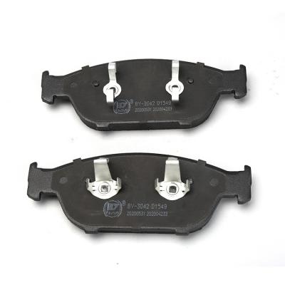 China Audi Brake Pads OEM Ceramic Brake Pads Low Dust Noise Rotor Friendly Export For North America for sale