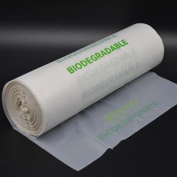 China Biopoly Custom 100% Compostable Fruit Vegetable Compostable Plastic Packaging Bags for sale