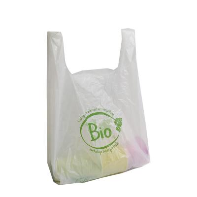 China American Style BIOPOLY 100% Biodegradable and Compstable PLA Plastic Shopping Bag for sale