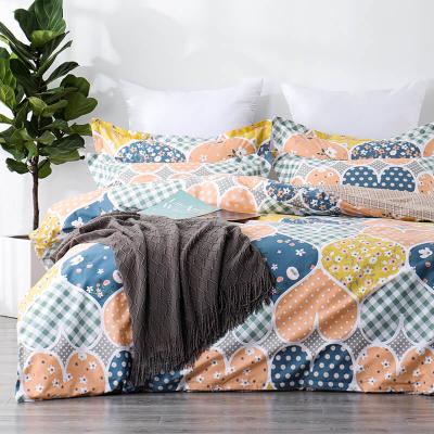 China High Quality Nondisposable Ruikasi 3 Pieces Printed Floral Duvet Cover Set With Pillowcase Sheet Quilt Cover for sale