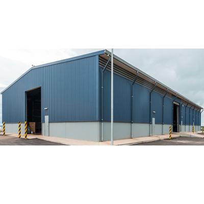 China Prefab Metal Structure Building Warehouse/ Metal/Storage Shed Easily Assembled for sale