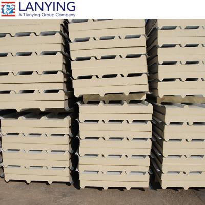 China modern fiberglass wool board roof sandwich panel price for sale