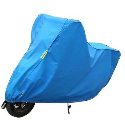 China 190T 210D 300D Oxford Motorcycle Waterproof Shelter With PU Coating Motorcycle Waterproof Cover for sale