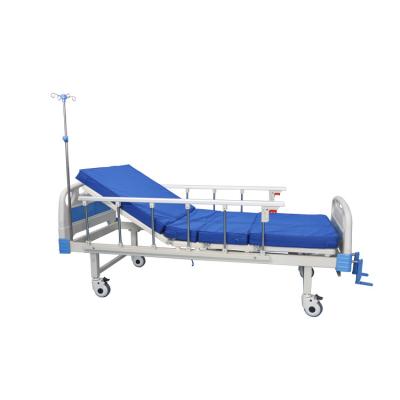 China Manual Easy Operate Hospital Medical Equipment Hyperbolic Manual Medical Nursing Clinical Hospital Bed for sale