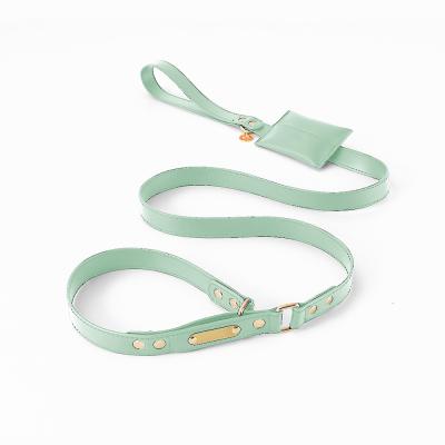 China Custom Multifunctional Pet Dog Leather Leash All In One Multifunctional Leash Leash Custom Available for sale