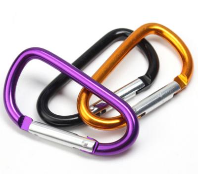 China Heavy Industry Custom Strong Tie Down Bulk Cheap Aluminum Carabiner For Climbing for sale