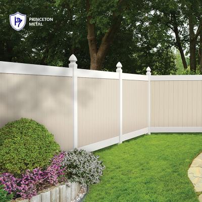 China Easily Assembled Whole Privacy PVC Fence Garden Fence Panels Vinyl PVC Fence for sale