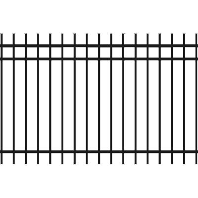 China Easily Assembled Aluminum Fence Parts For Modern Popular Aluminum Fence Styles for sale