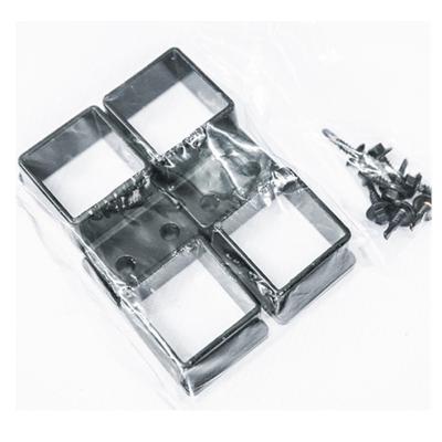 China Easily Assembled Factory Die Cast Aluminum Brackets Metal Fence Bracket for sale