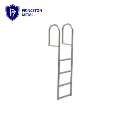 China Insulation Ladders Factory Supply Latest Design 3-Step Standard Rang Aluminum Dock Ladder Easy To Install For Swimming Pool for sale