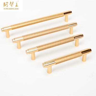 China Factory Wholesale High Temperature Sealing Gloss Gold Drawer Handles Bedside Cabinets Sideboard Handles Cabinet Door Handles for sale