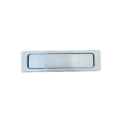 China Newest Concealed Spring Handle Model High Temperature Sealing Gloss tbz Buffet Bookcase Door Furniture Drawer Recessed Spring Handles for sale