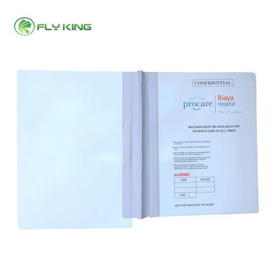 China Custom Printing A4 Plastic Folder PVC Medical Folder Hospital Medical Patient Patient Folder for sale