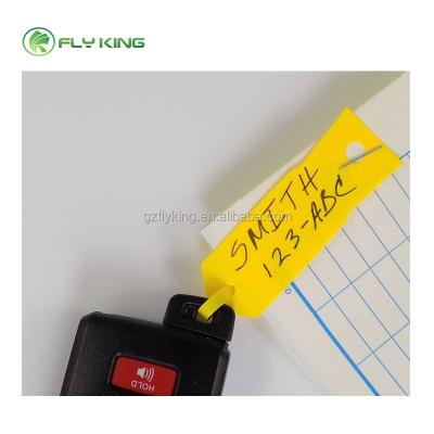 China Workshop Repair Using Poly Key Indicator, Car Key Indicators, Self Laminating Plastic Automotive Key Indicators With Ring for sale