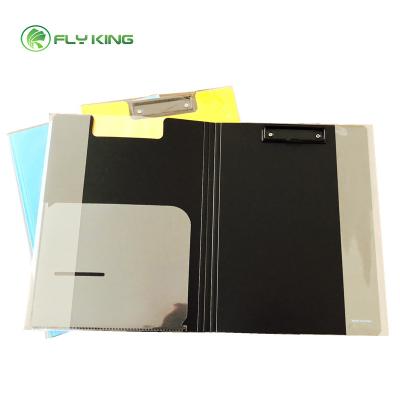 China For Car Document Bag New Design Clipboard Plastic Car Clipboard A4 Double Size for sale