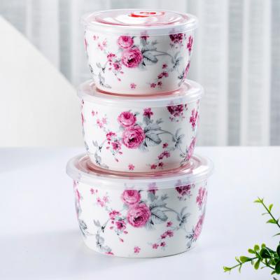 China Good Quality Disposable Porcelain Soup Porcelain Dinnerware Bone China And Dish Ceramic Bowl With Date Coder for sale