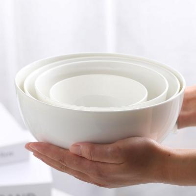 China Factory direct sale disposable set tilted restaurant ceramic bowl for NET/OA/AMS for 30 days for sale