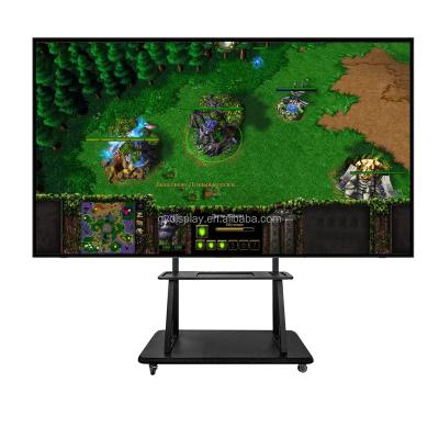 China Indoor Factory 85 Inch Slot Proof LCD Screen Monitor Large Video Wall LCD Splicing Screen For Large Scale Games Show, Game Machine for sale