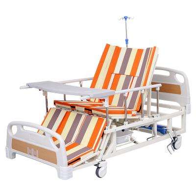 China Good price ABS nursing bed hospital bed with toilet  for patient and home nursing for sale