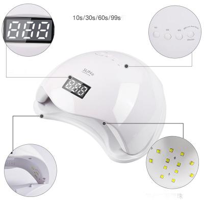 China UV Nail Dryer 48W LED Nail Lamp With Digital Timer Screen Sun UV Light Nail Gel Dryer for sale