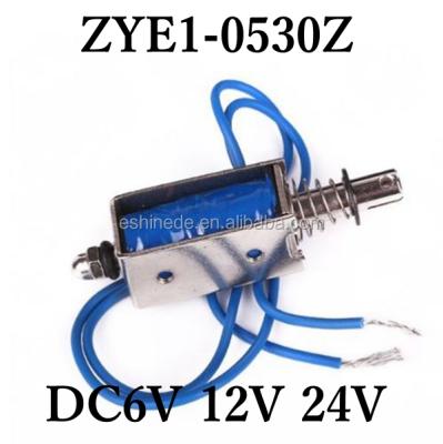 China Push Pull Type Magnet Solenoid Open Frame Elektromagneten ZYE1-0530Z EL40972820644 for sale