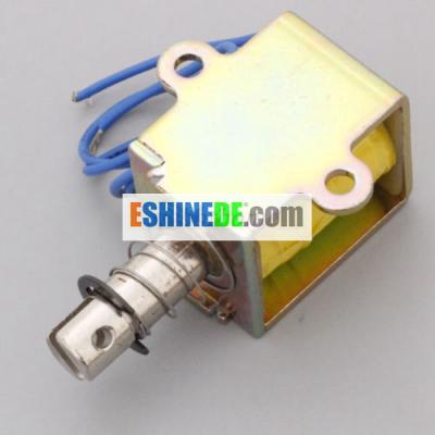 China HCNE1-1038 DC12V 5N/10mm Stable Solenoid Pull Type Electromagnet EL45134283655 for sale