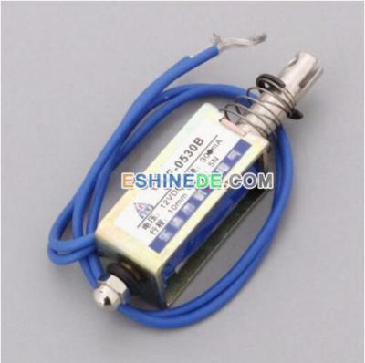 China JF-0530B DC6V/12V/24V 300mA 5N/10mm Solenoid Pull Type Electromagnet EL44429263622 for sale