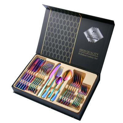 China High Quality Travel Stocked Turkey With Case Kitchen Cutlery Set for sale